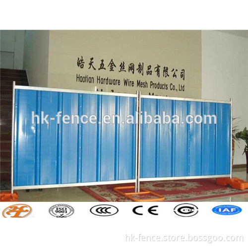 Pre-painted galvanized construction temporary steel hoarding
